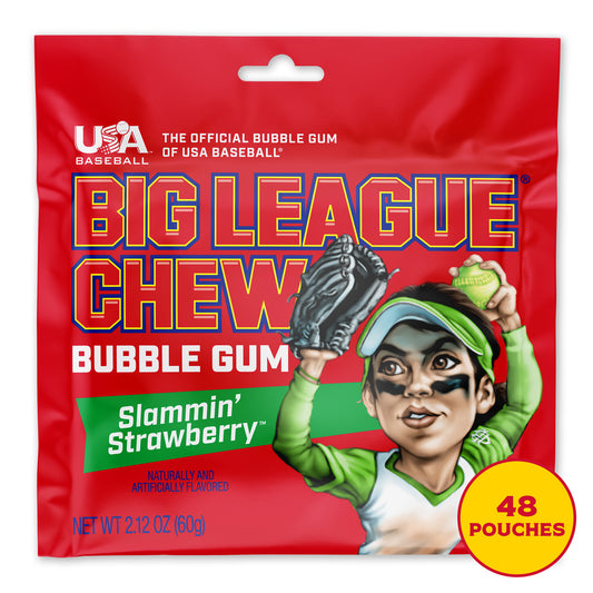 Slammin’ strawberry 4ct case - 48 pouches