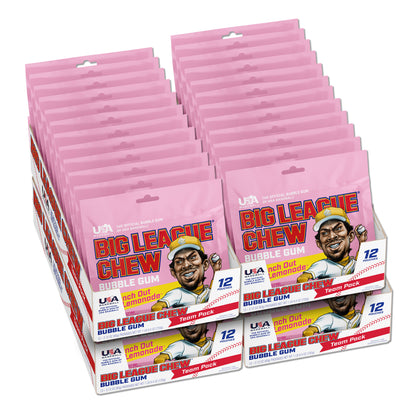 Punch out pink lemonade 4ct case - 48 pouches