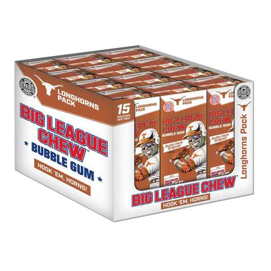 Outta Here Original Texas Longhorns Pack 12ct case - 180 pouches